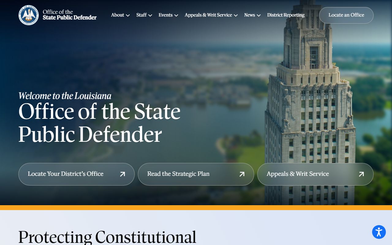 DeSoto Parish County District Court Louisiana public defender source